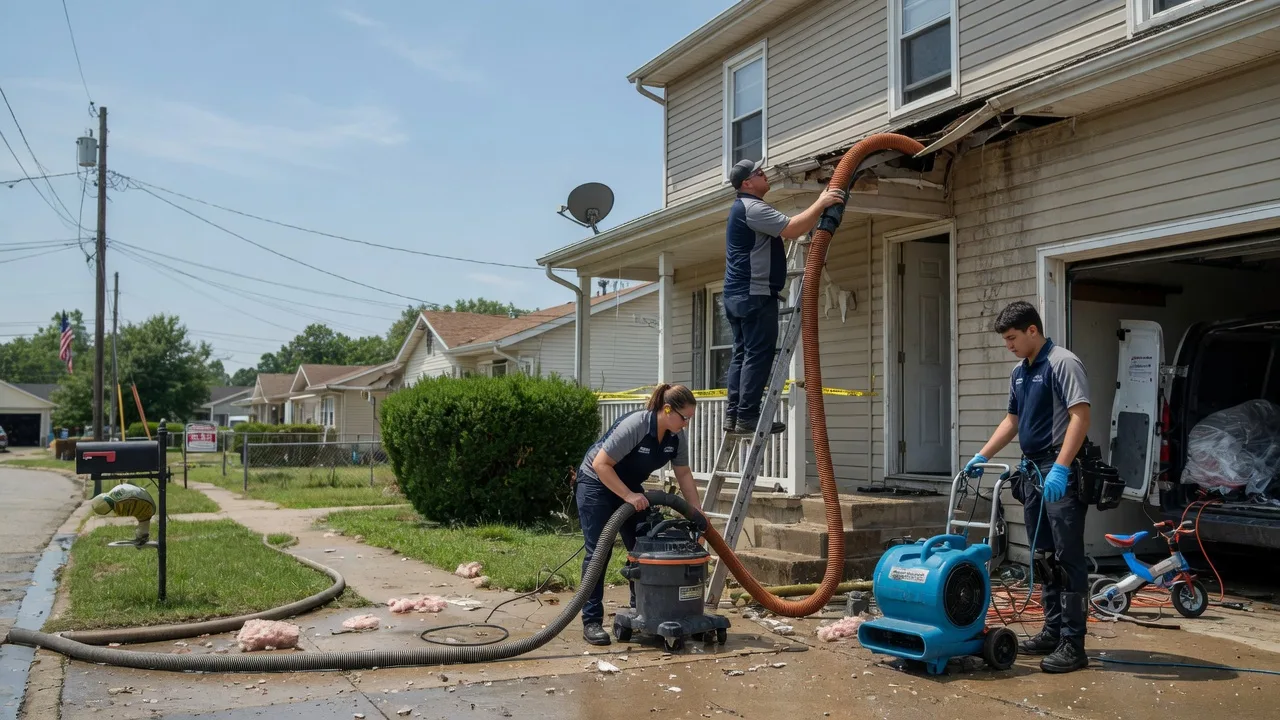 Water Damage Restoration in Campbell Hill, IL near me